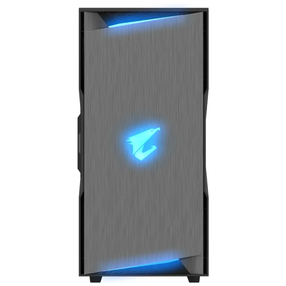 GIGABYTE skrín case GB-AC300G, RGB Lighting, bez zdroje, transparentní bok, Mid