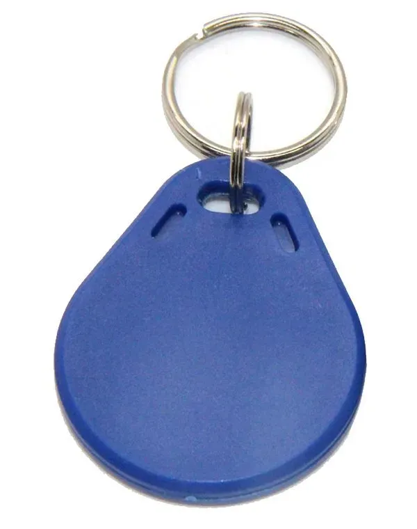 XtendLan Identifikační klíčenka k dveřním stanicím, RFID 13,56MHz - s číslem - blue