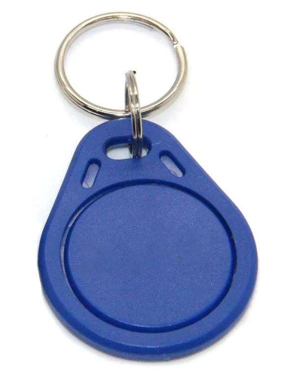 XtendLan Identifikační klíčenka k dveřním stanicím, RFID 13,56MHz - s číslem - blue