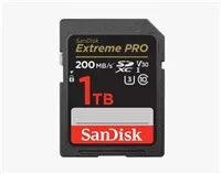 SanDisk SDXC karta 1TB Extreme PRO (200 MB/s Class 10, UHS-I U3 V30)