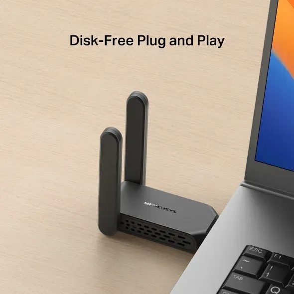 Mercusys MA32H Dvoupásmový USB adaptér s vysokým ziskem AC1300