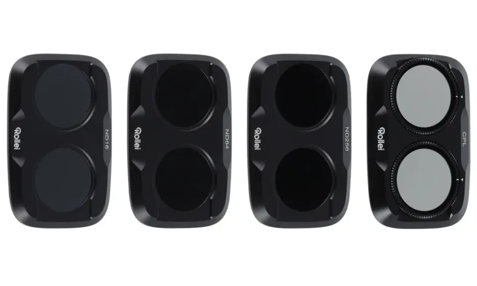 Rollei DJI Osmo Pocket 4 Pro CPL, ND16, ND64, ND256 Filter-Set
