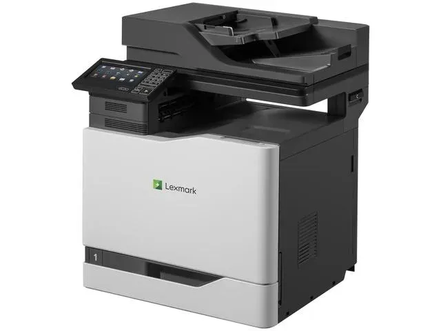 Lexmark CX820de color laser MFP, 50/50ppm, síť, duplex, dotykový LCD, DADF, fax,