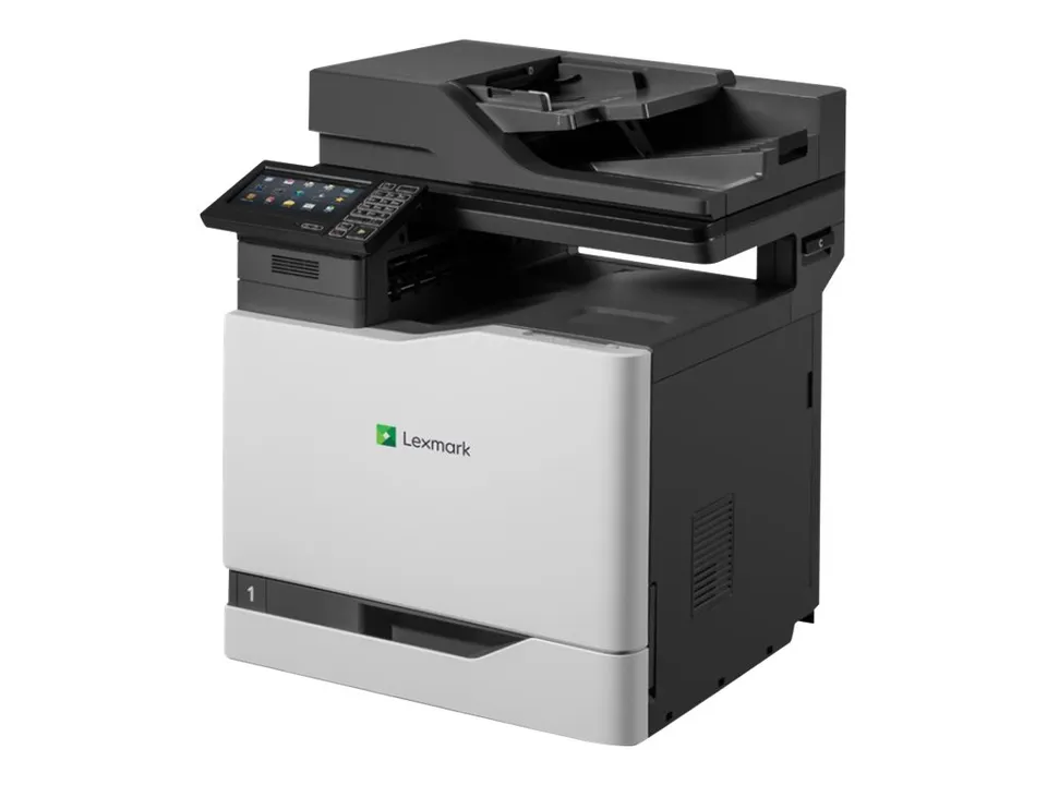Lexmark CX820de – barevná laserová multifunkce A4 4 v 1 s faxem, 50 str./min, duplex, DADF, 7" dotykový displej