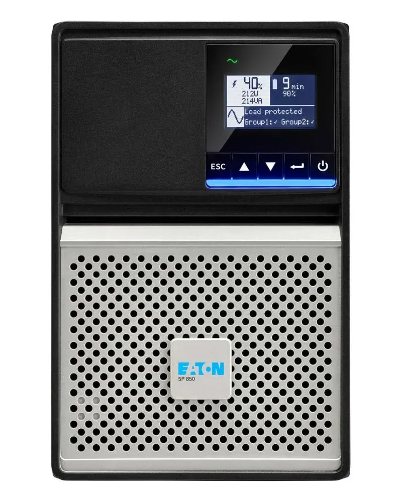 Eaton 5P 850i, gen2, UPS 850VA / 680W, 6 zásuvek IEC C13, LCD