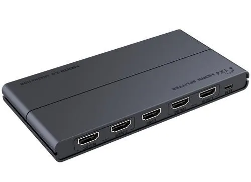 HDMII 2.0 splitter 1-4 porty, 4K x 2K/60Hz, FULL HD, 3D,podpora HDR