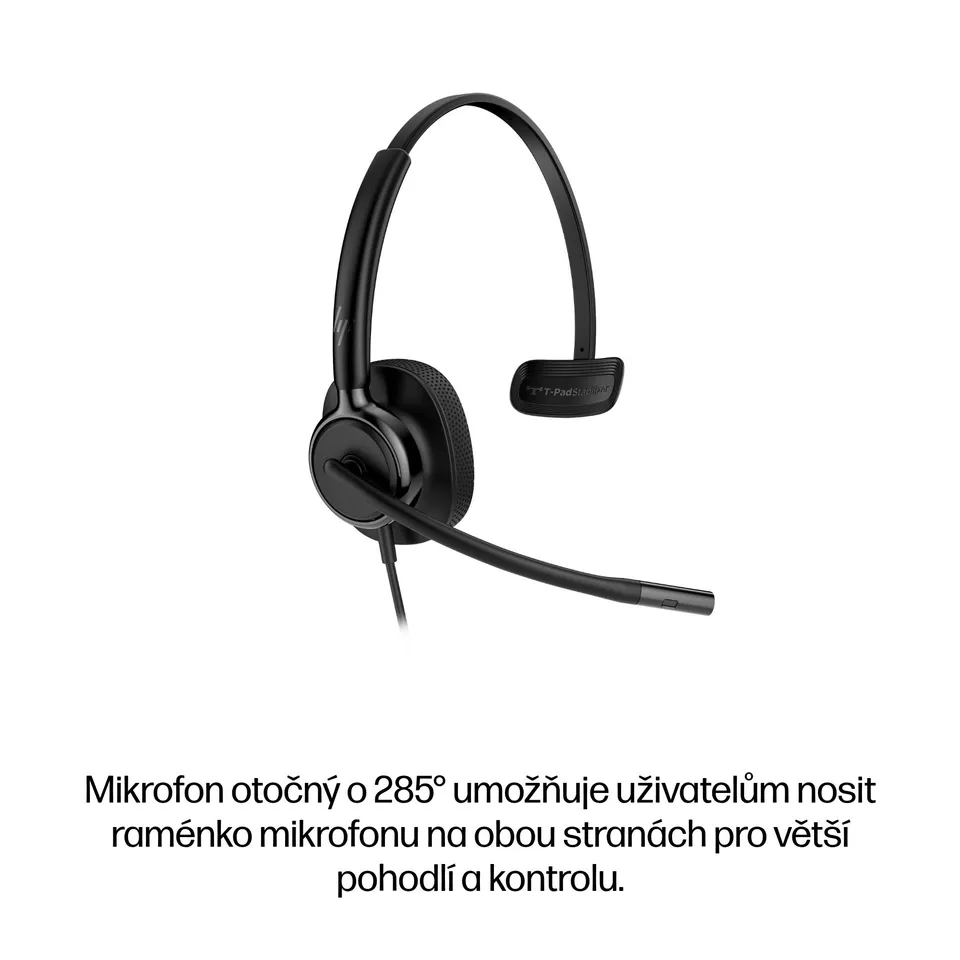HP Poly Mission 415 Monaural USB Wired Headset WW