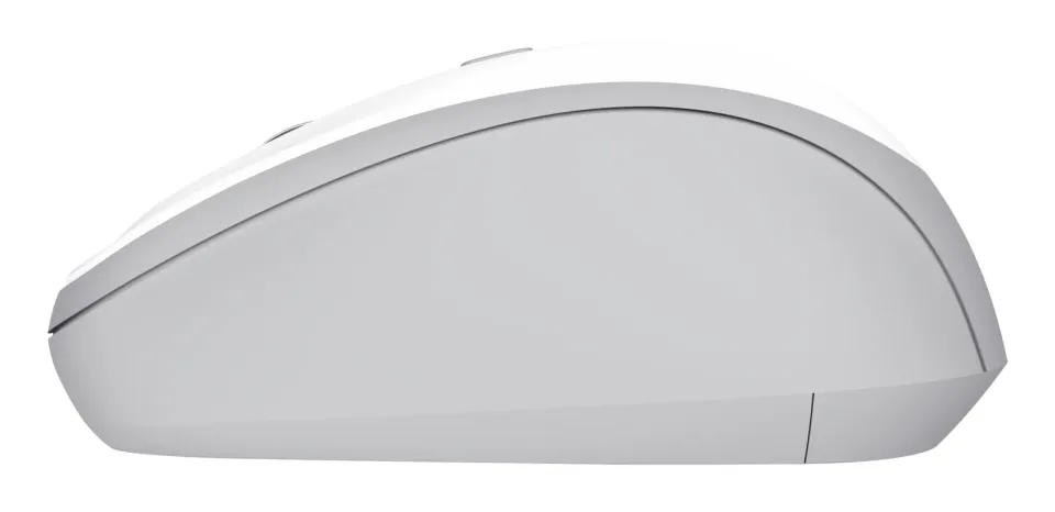 TRUST Myš YVI+, Bezdrátová, Eco, bílá - bluetooth + wifi