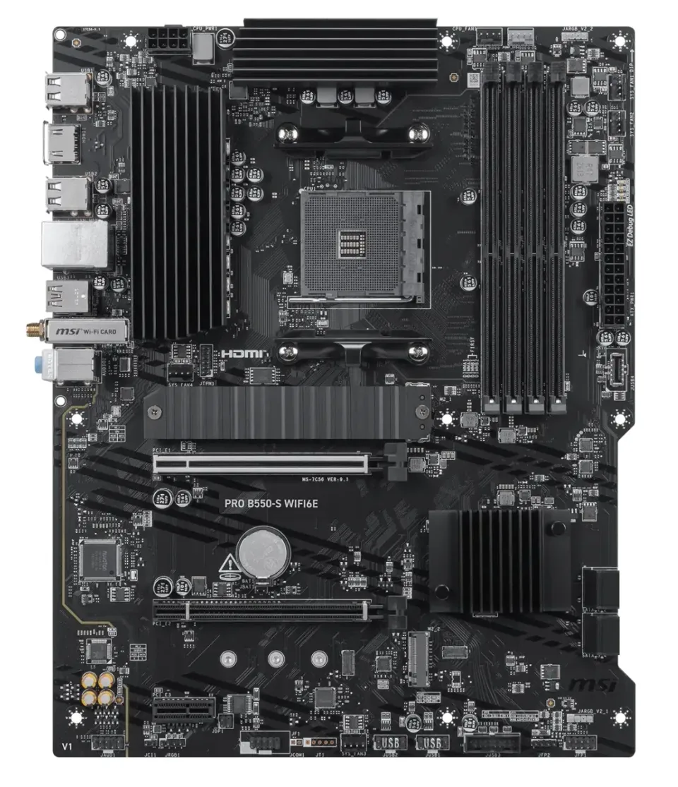 MSI PRO B550-S WIFI6E/AM4/ATX