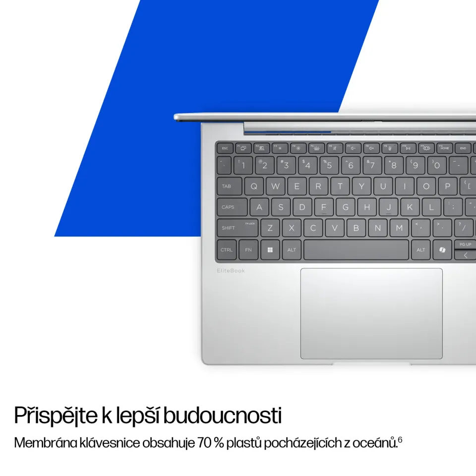 HP Elitebook 8 G1i/ Core™ Ultra 5 225H/ 16GB DDR5/ 512GB SSD/ Intel Graphics/ 16" WUXGA,matný/ W11P/ stříbrný