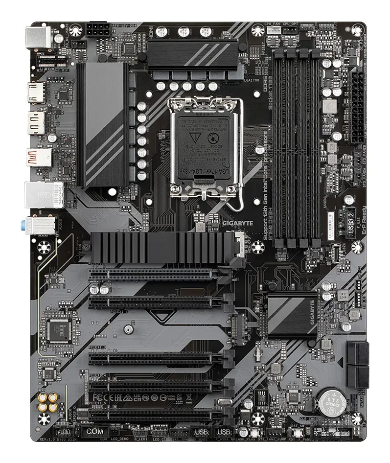 Gigabyte MB Sc LGA1700 B760 DS3H, Intel B760, 4xDDR5, 1xDP, 1xHDMI