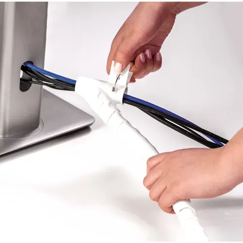 Fellowes Cablezip organizér a chránič kabeláže bílý