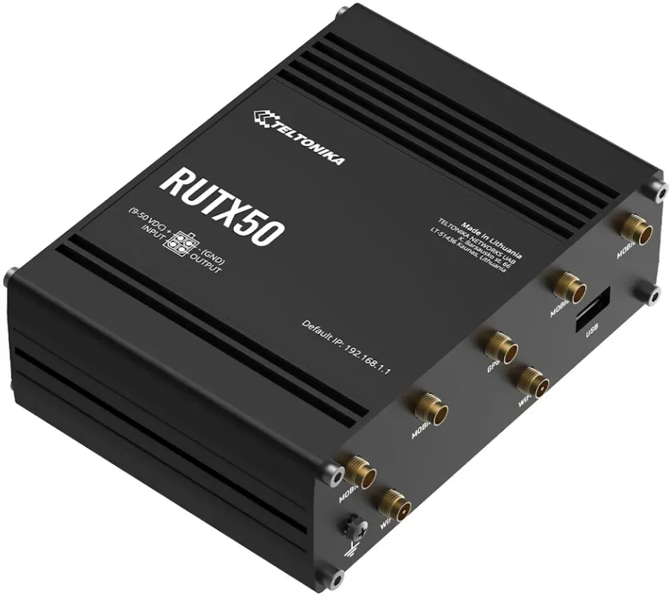 Teltonika 5G Router RUTX50 Dual SIM + eSIM