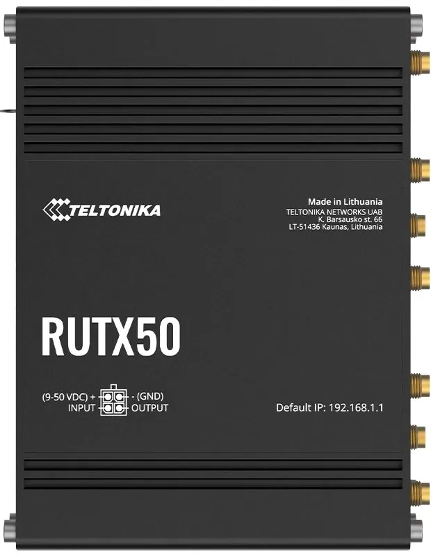Teltonika 5G Router RUTX50 Dual SIM + eSIM
