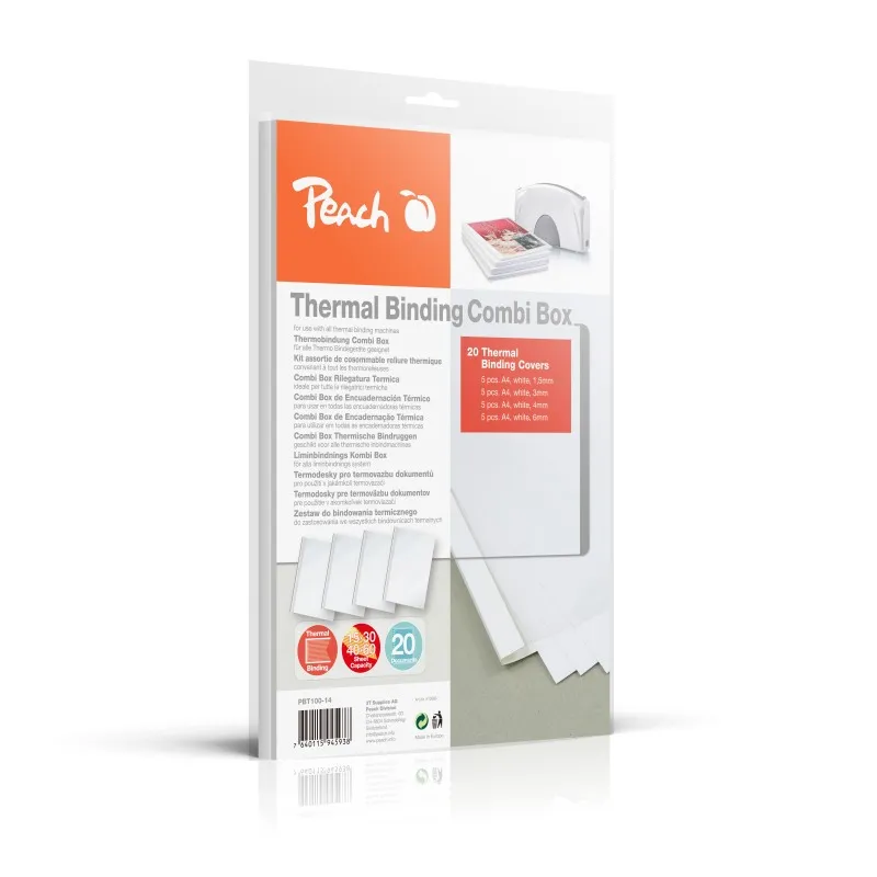 PEACH vazací Thermal Combi Box, obaly - 5x 1.5mm, 200g/m2 - 5x 3mm, 200g/m2 - 5x