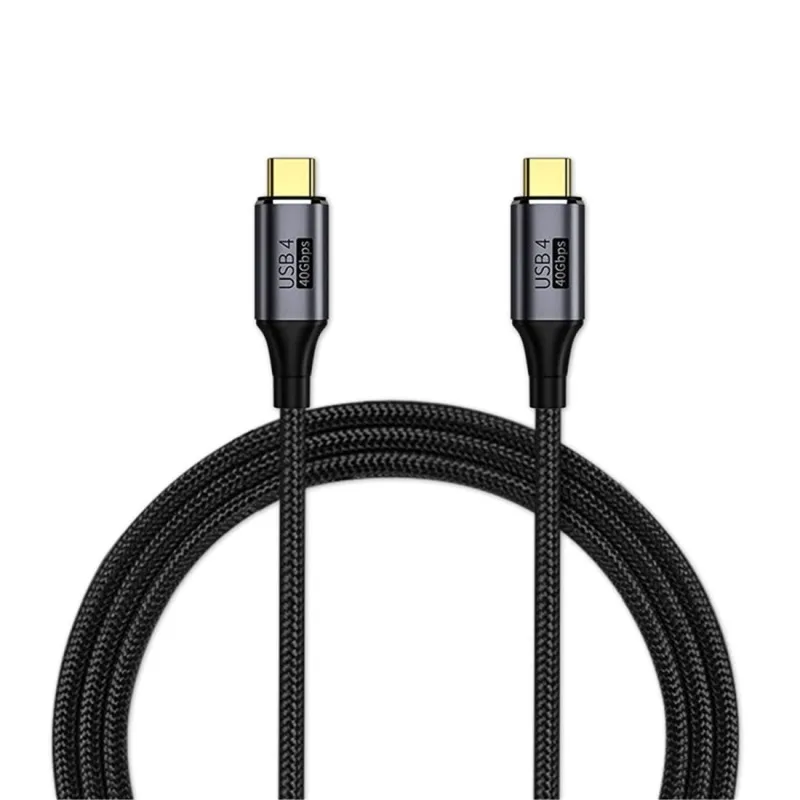 PremiumCord USB4 Gen 3x2 40Gbps 8K@60Hz 240W Thunderbolt 3 kabel 0,8m (ku4cr08)