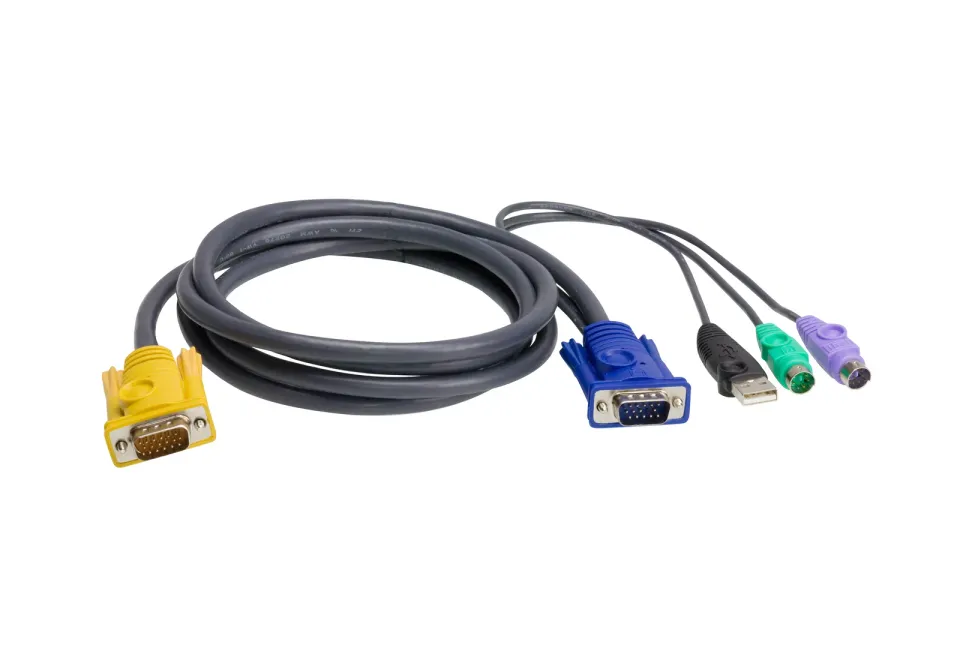 ATEN 1.8M PS/2-USB KVM Cable