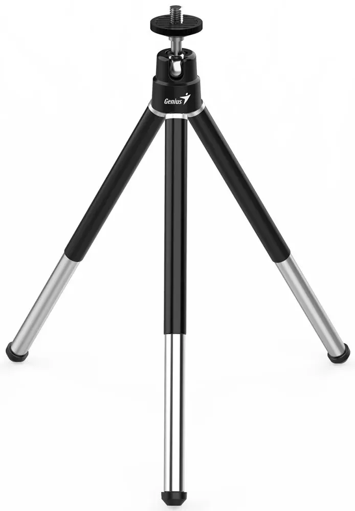 Genius Tripod 1, Stativ, vytažený 25,1cm, pro webkamery, chytré telefony a fotoa