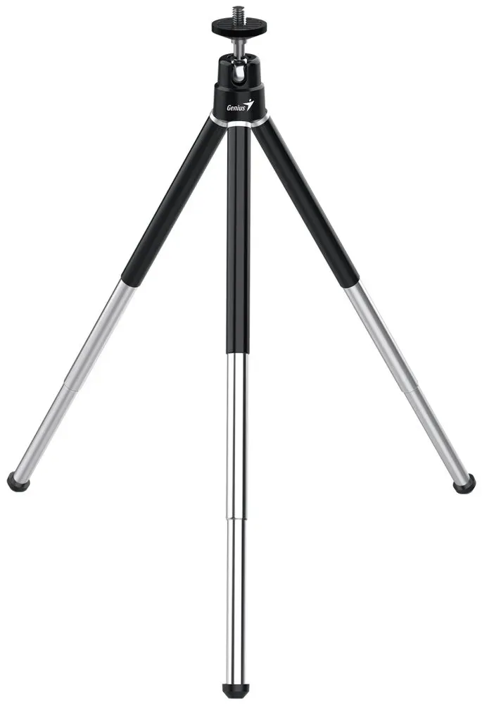Genius Tripod 1, Stativ, vytažený 25,1cm, pro webkamery, chytré telefony a fotoa