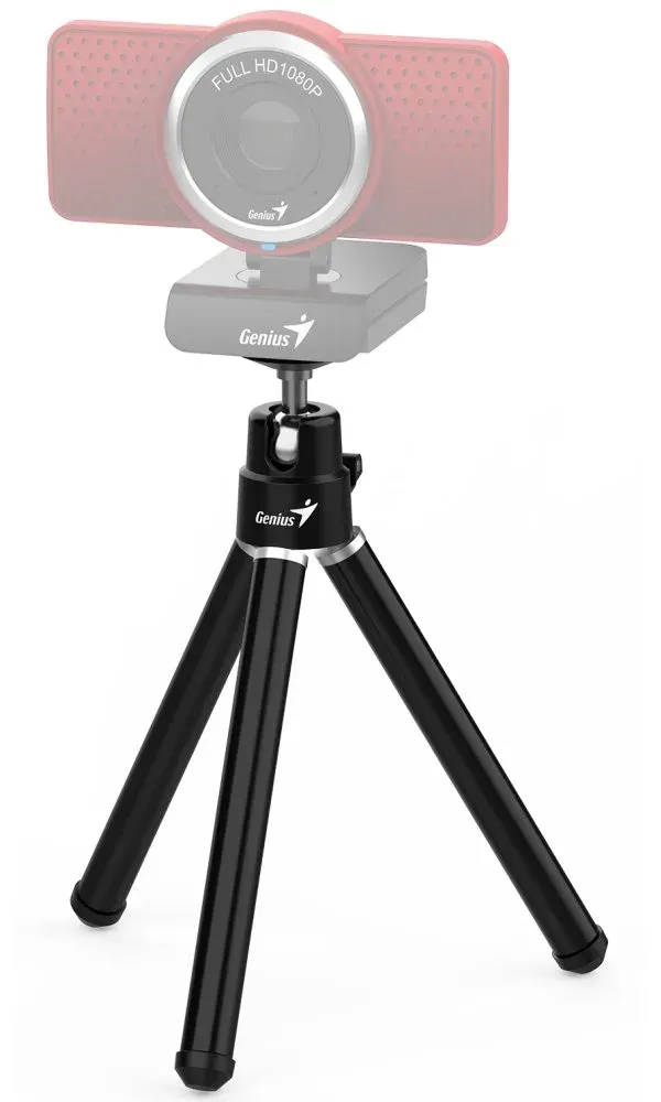 Genius Tripod 1, Stativ, vytažený 25,1cm, pro webkamery, chytré telefony a fotoa