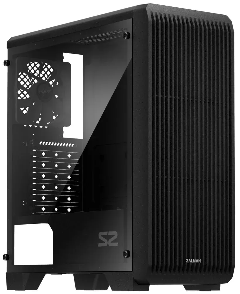 Zalman skříň S2 / Middle tower / ATX / USB 3.0 / USB 2.0 / průhledná bočnice