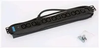 TRITON 19" rozvodný panel 14xIEC C13- 2m, kontrolka, černý