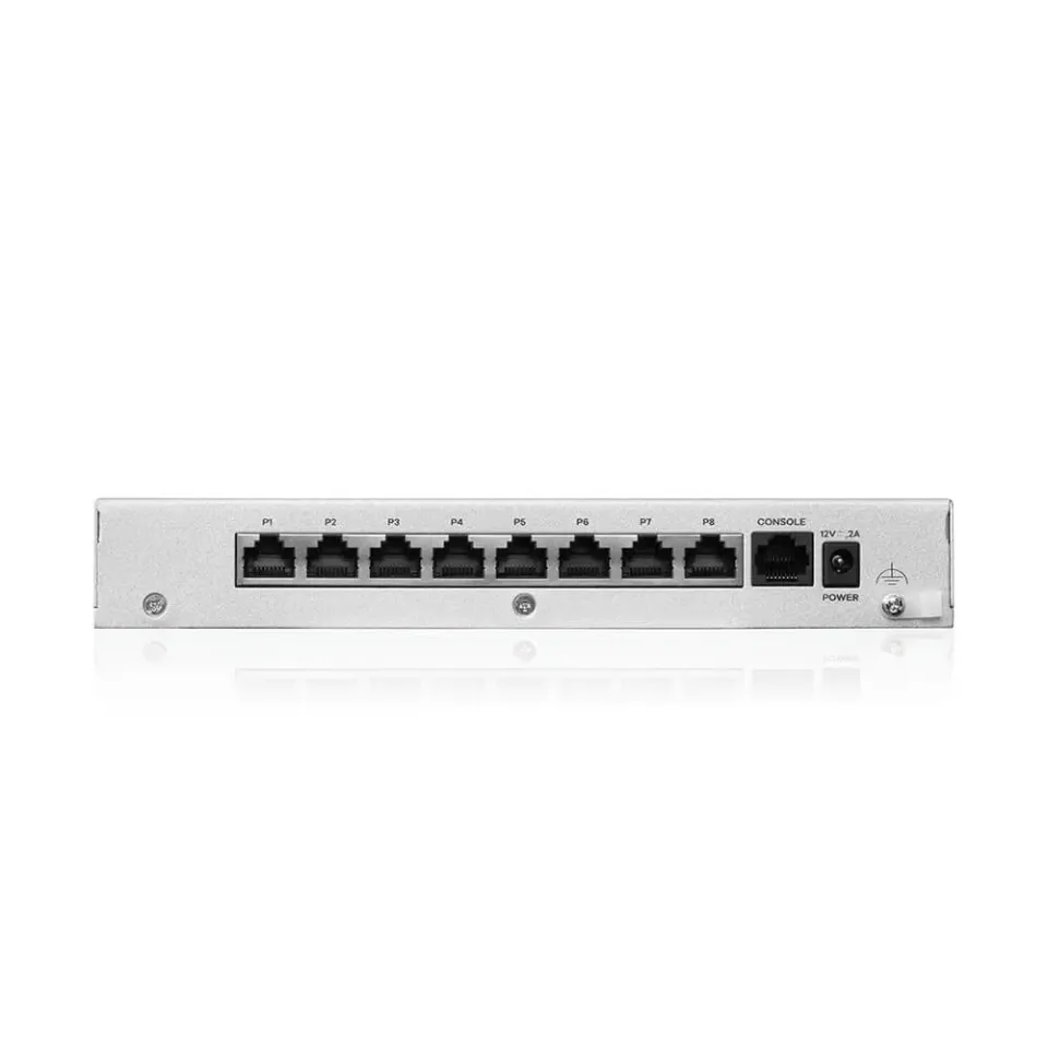Zyxel USG FLEX100 H Series, 8 Gigabit user-definable ports, 1*USB (device only)