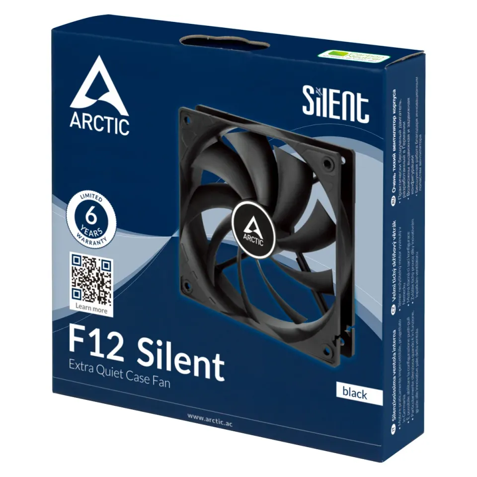 ARCTIC F12 Silent (black)