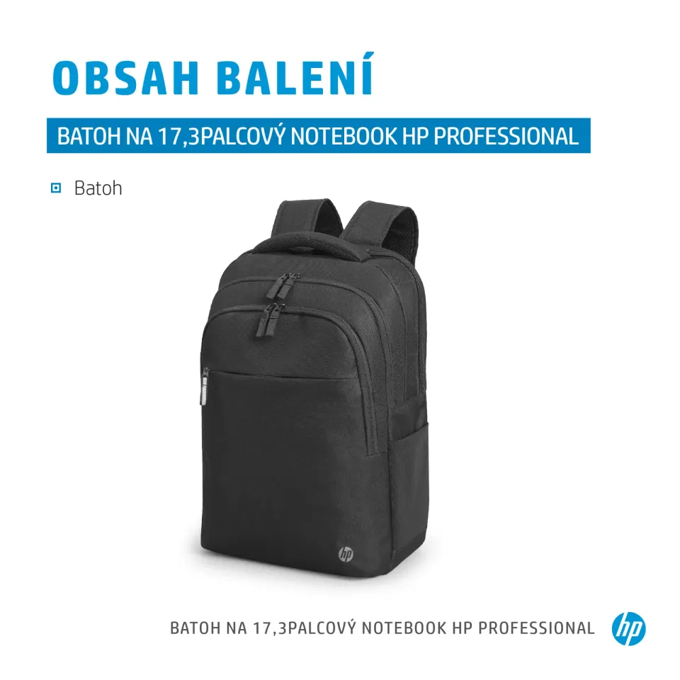 HP Renew Business Backpack - batoh na NTB 17.3"