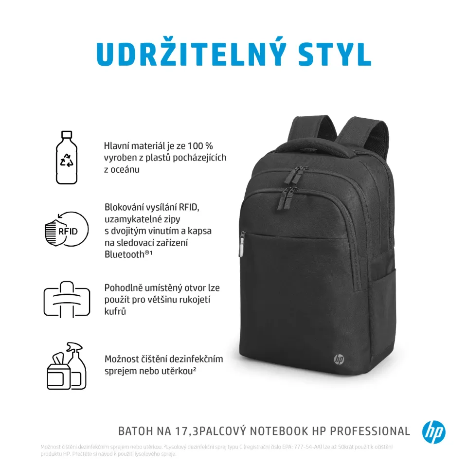 HP Renew Business Backpack - batoh na NTB 17.3"