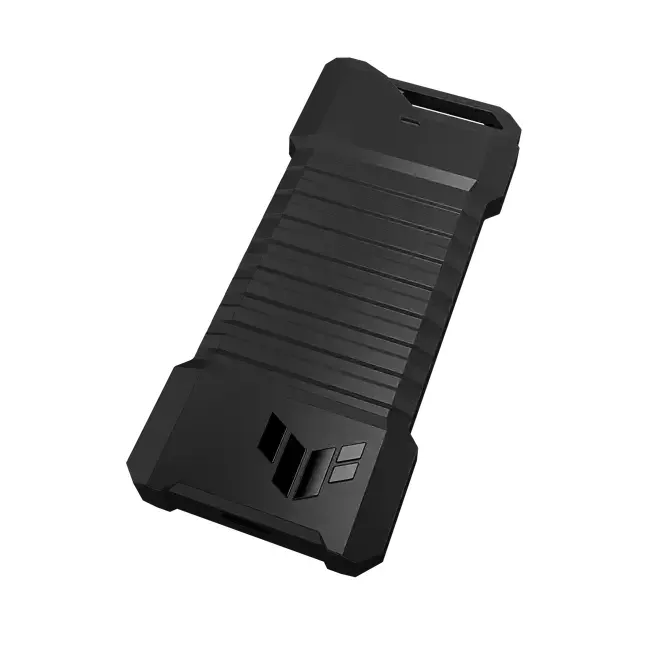 ASUS TUF GAMING A1 SSD NVME case, USB3.2 Gen 2X1, M.2 NVMe SSD kovový box, černá
