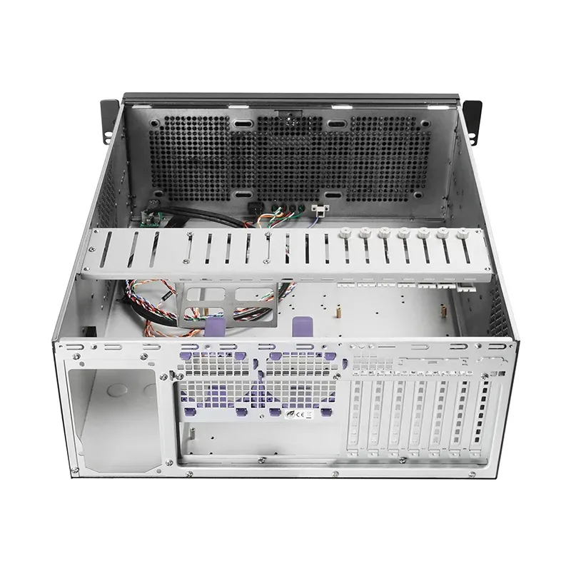 CHIEFTEC AIO rack 4U UNC-409S-AIO-OP / ATX / EATX bez zdroje / černý