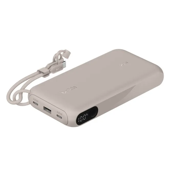 Belkin BOOST CHARGE USB-C Power Delivery PowerBanka s displejem, 20000mAh, 20W, (BPB028hqSD)