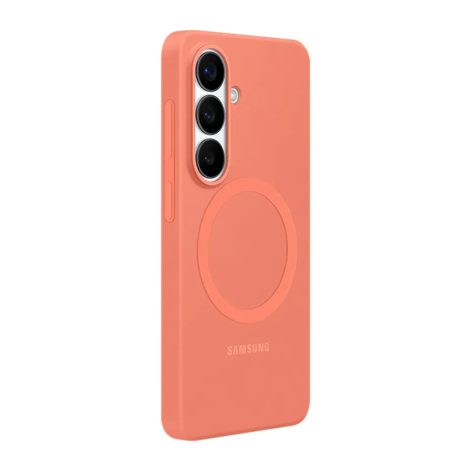 Samsung Silikonový kryt s magnetem S26 Coralred