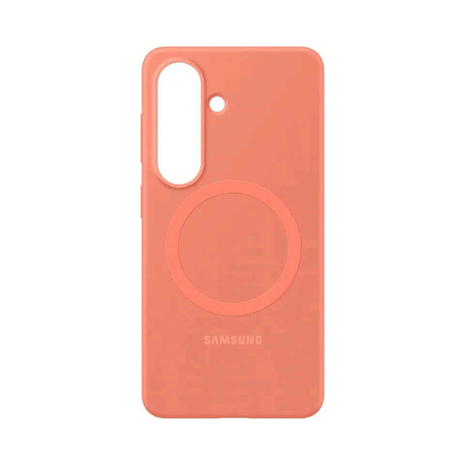 Samsung Silikonový kryt s magnetem S26 Coralred