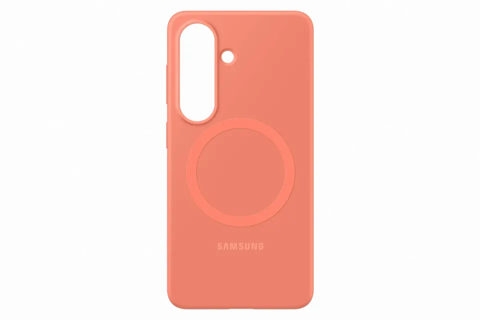 Samsung Silikonový kryt s magnetem S26 Coralred