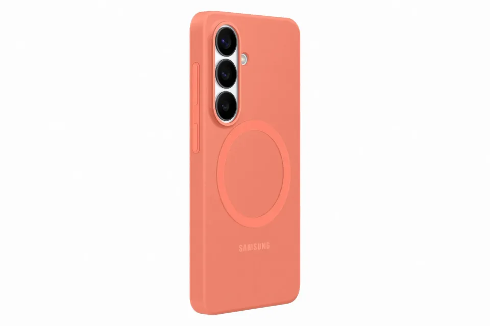 Samsung Silikonový kryt s magnetem S26 Coralred