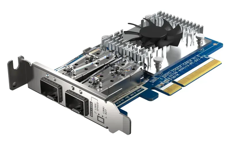 QNAP QXG-25G2SF-CX6 - 25GbE (2porty) PCIe karta; nízký profil; PCIe Gen4 x8