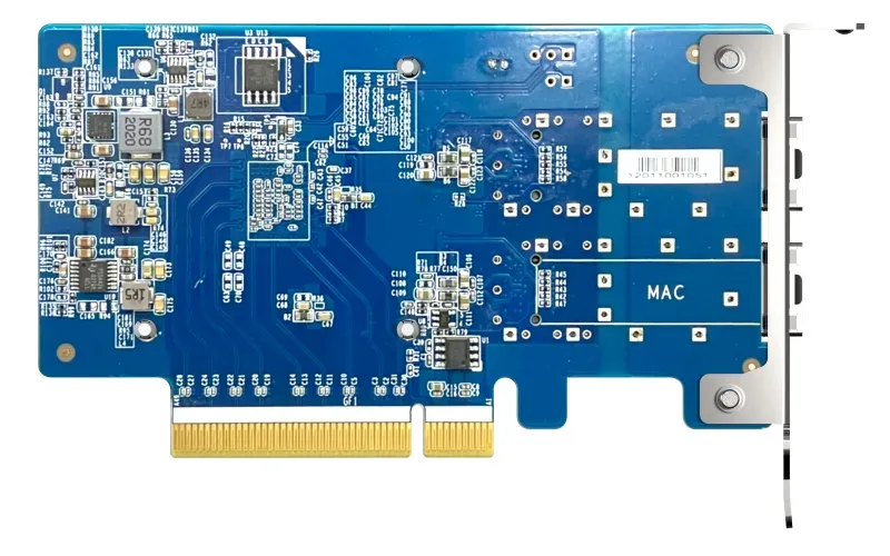 QNAP QXG-25G2SF-CX6 - 25GbE (2porty) PCIe karta; nízký profil; PCIe Gen4 x8