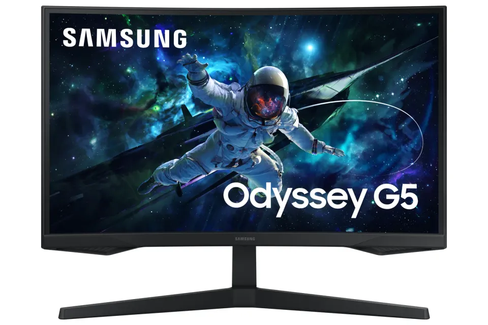 Samsung Odyssey G5/LS27CG554EUXEN/27"/VA/QHD/165Hz/1ms/Black/2R