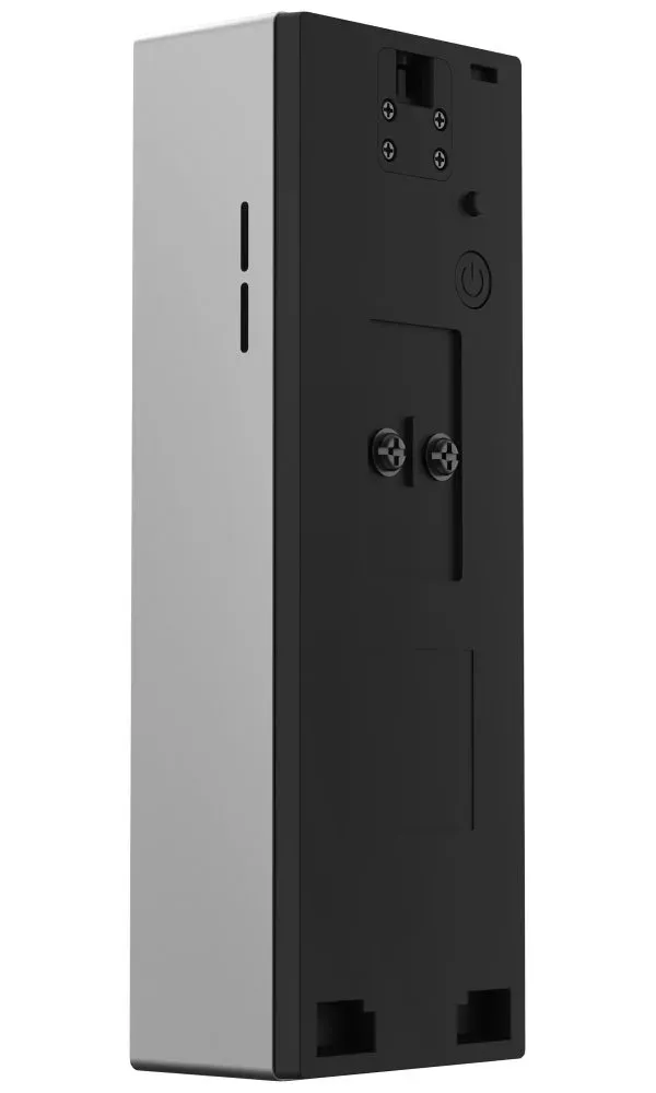 EZVIZ chytrý domáci zvonek s kamerou HP3 Pro/ Wi-Fi/ rozlišení 2048 x 1296/ napájení ze sítě a baterie/ šedo-stříbrné