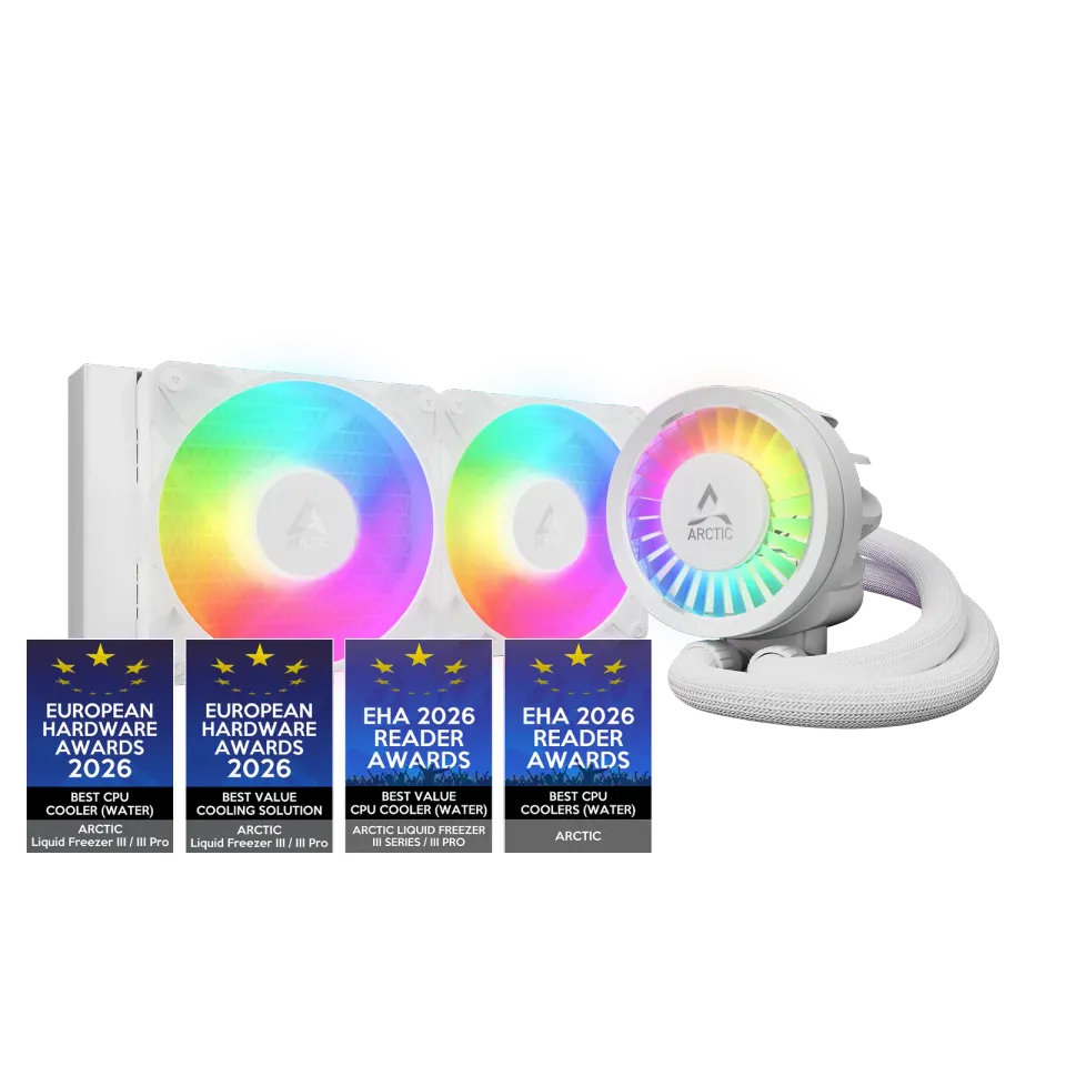 ARCTIC Liquid Freezer III 240 Pro A-RGB (White), komplet vodního chlazení CPU