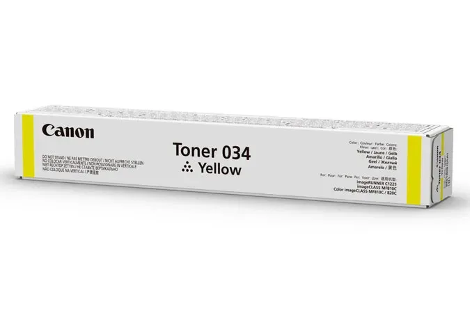 Canon toner 034 pro iR-C1225 a iR-C1225iF / Yellow / 7300str.