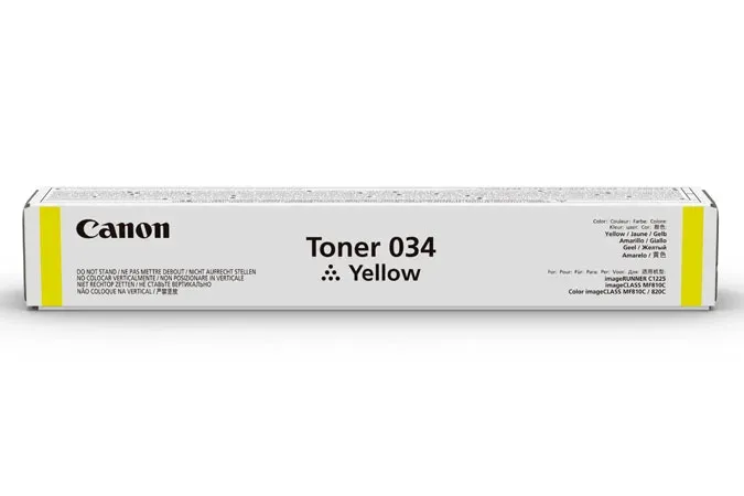Canon toner 034 pro iR-C1225 a iR-C1225iF / Yellow / 7300str.