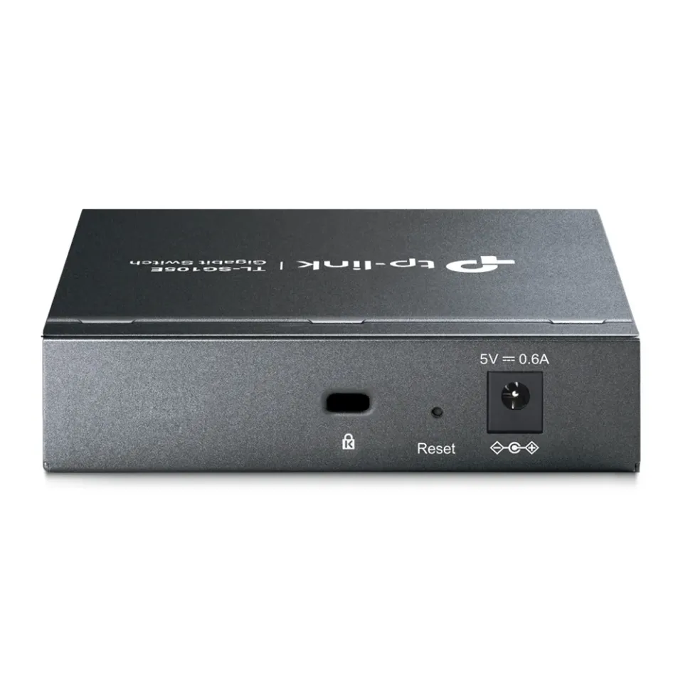 TP-LINK TL-SG105E GBit managed switch, 5x 10/100/1000Mbps 5port, steel case, Green power