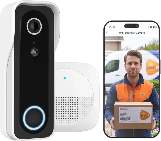 TRUST DOORCAM 3000 Wifi Doorbell Camera with Chime