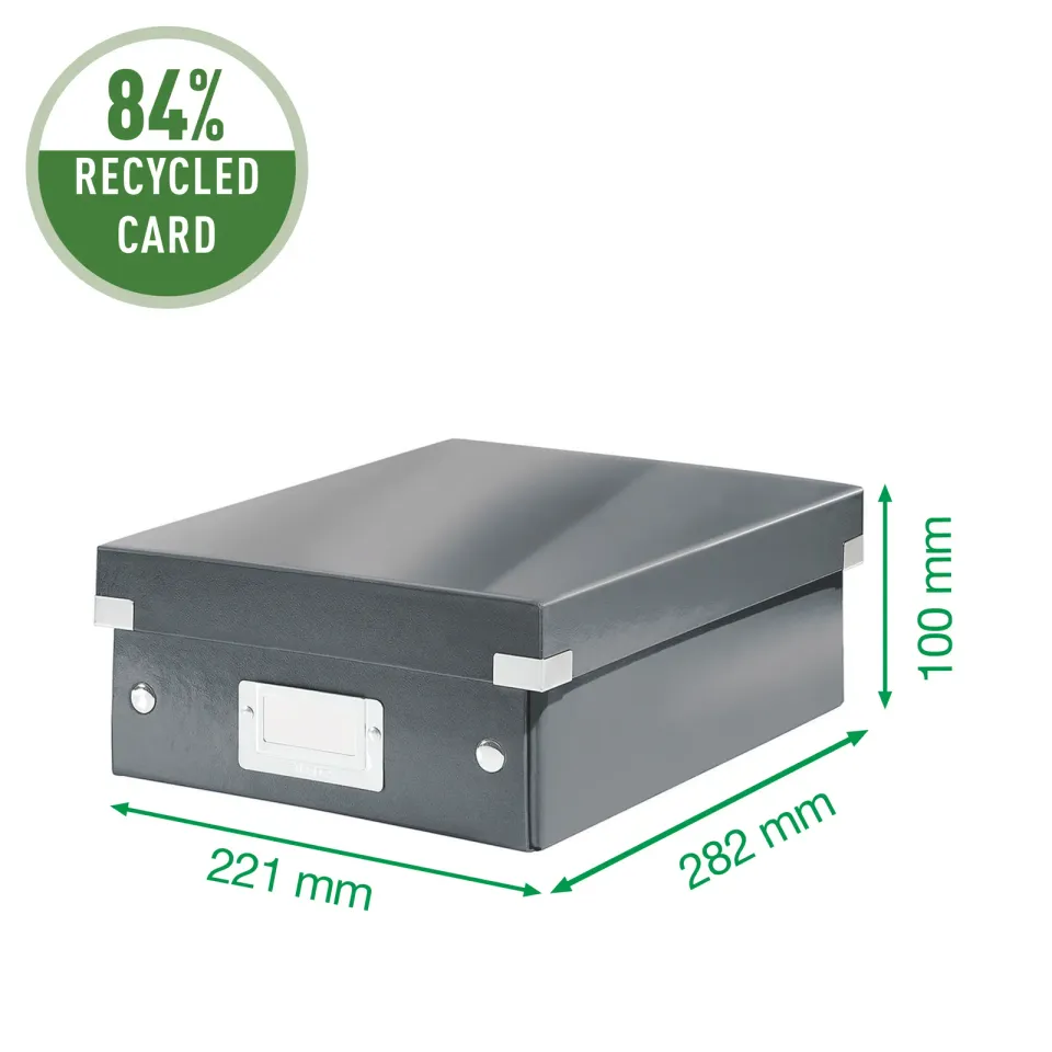 LEITZ Organizační box Click&Store, velikost S, žlutá