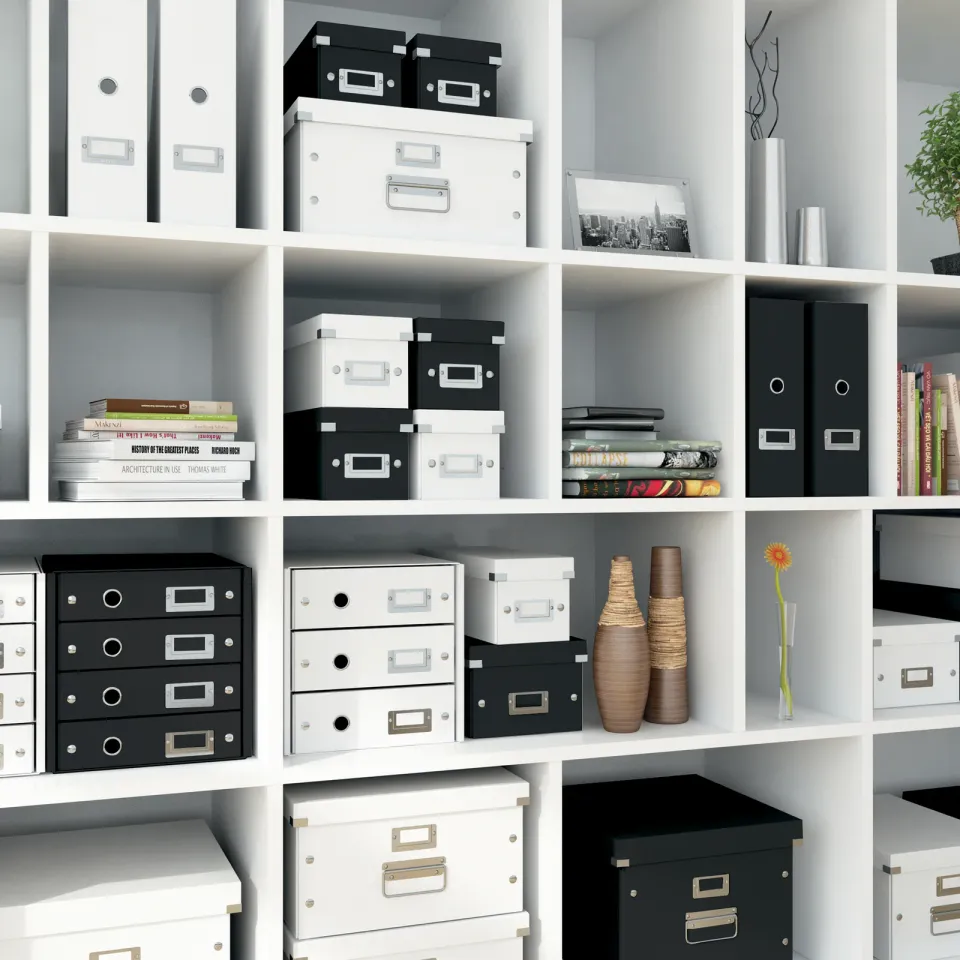 LEITZ Organizační box Click&Store, velikost S, žlutá