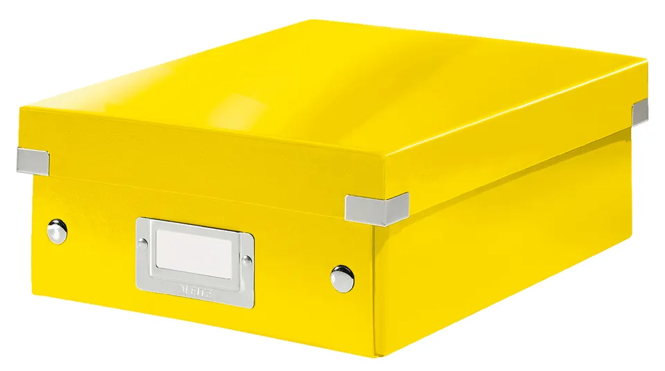 LEITZ Organizační box Click&Store, velikost S, žlutá
