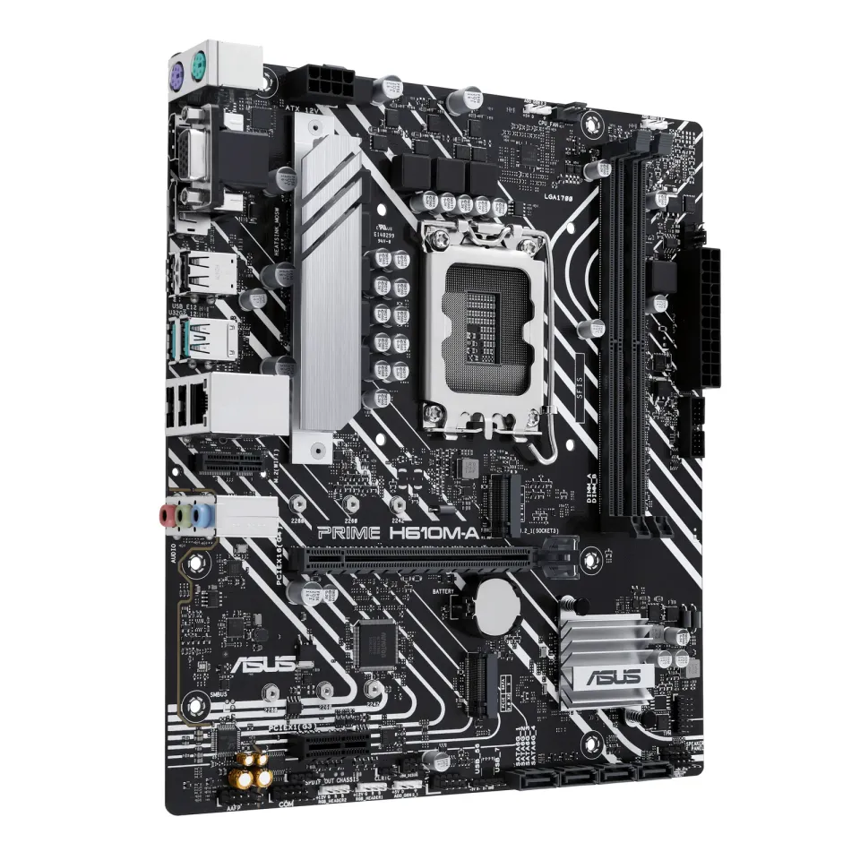ASUS MB Sc LGA1700 PRIME H610M-A-CSM, Intel H610, 2xDDR5, 1xDP, 1xHDMI, 1xVGA, mATX